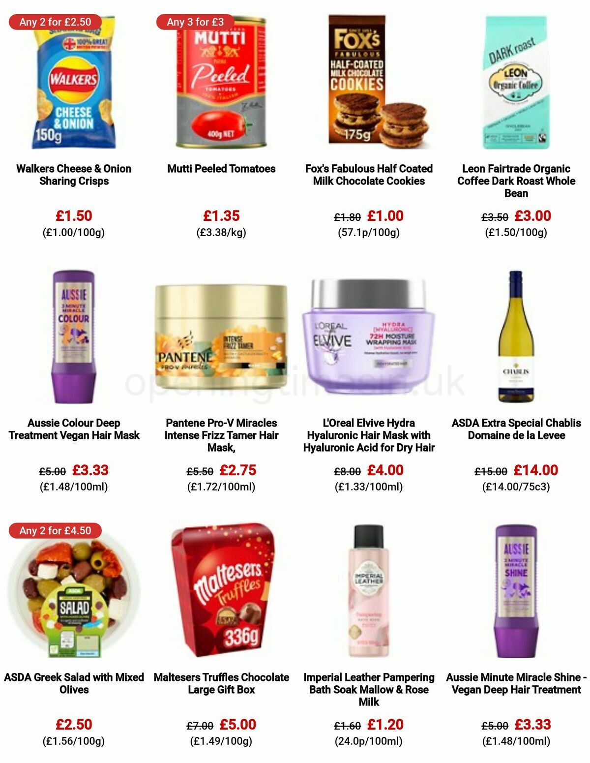 ASDA Valentine's Day Offers from 26 January