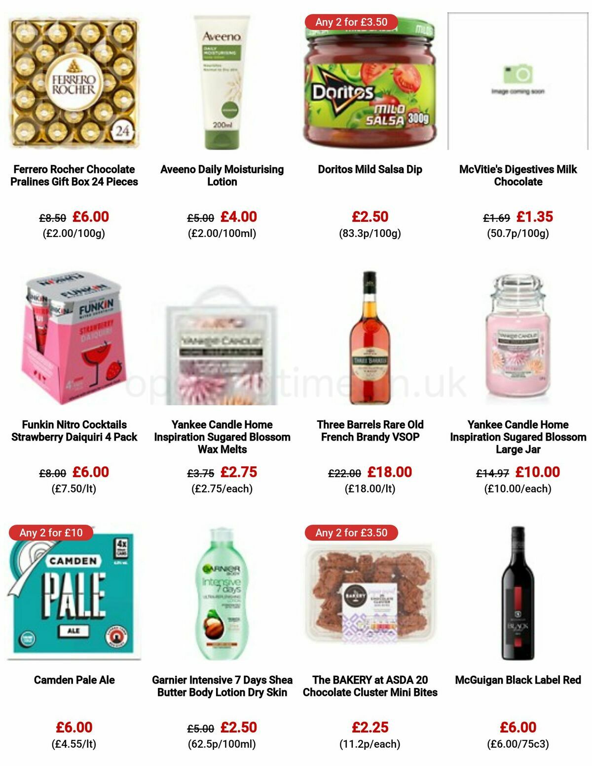 ASDA Valentine's Day Offers from 26 January