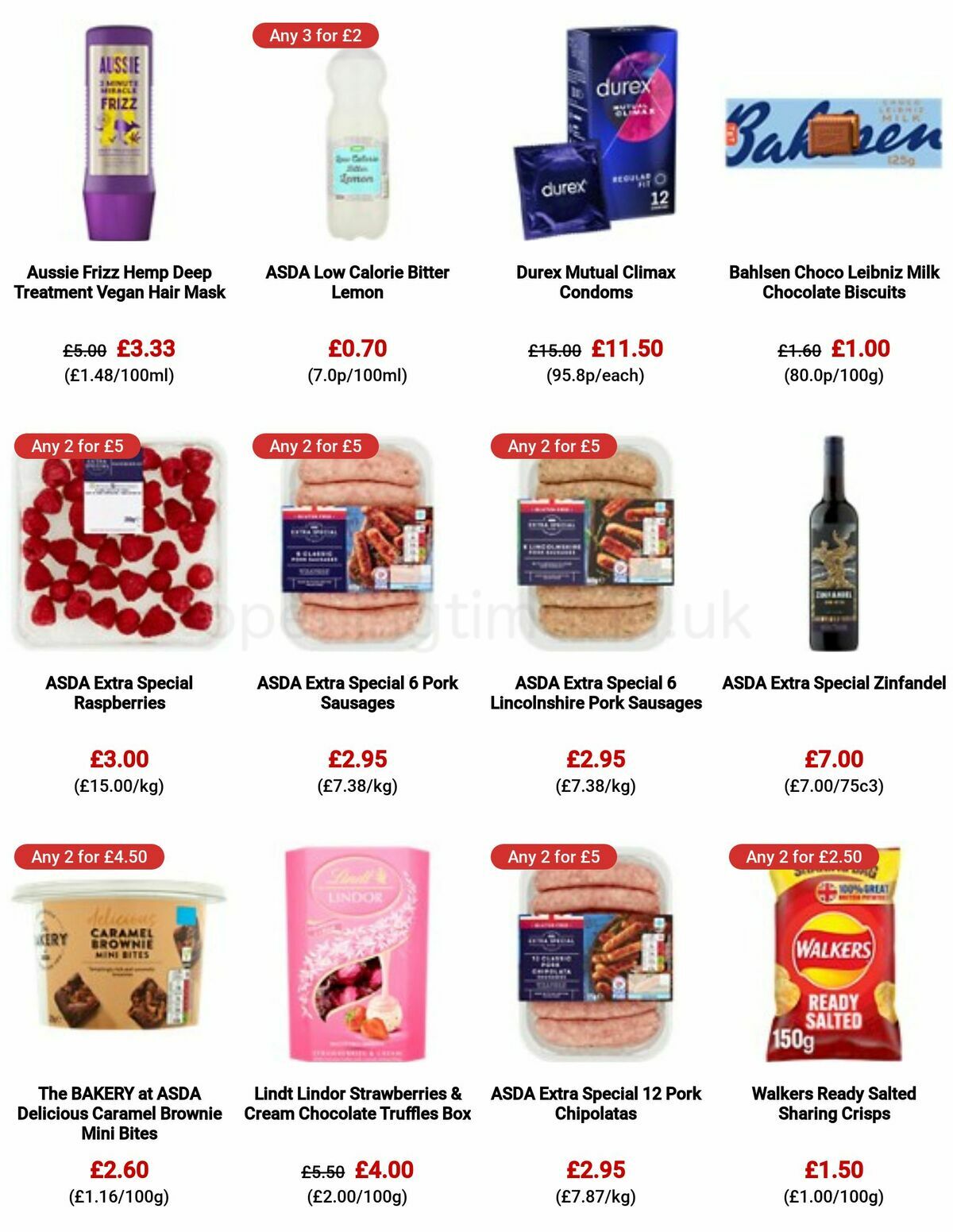ASDA Valentine's Day Offers from 26 January