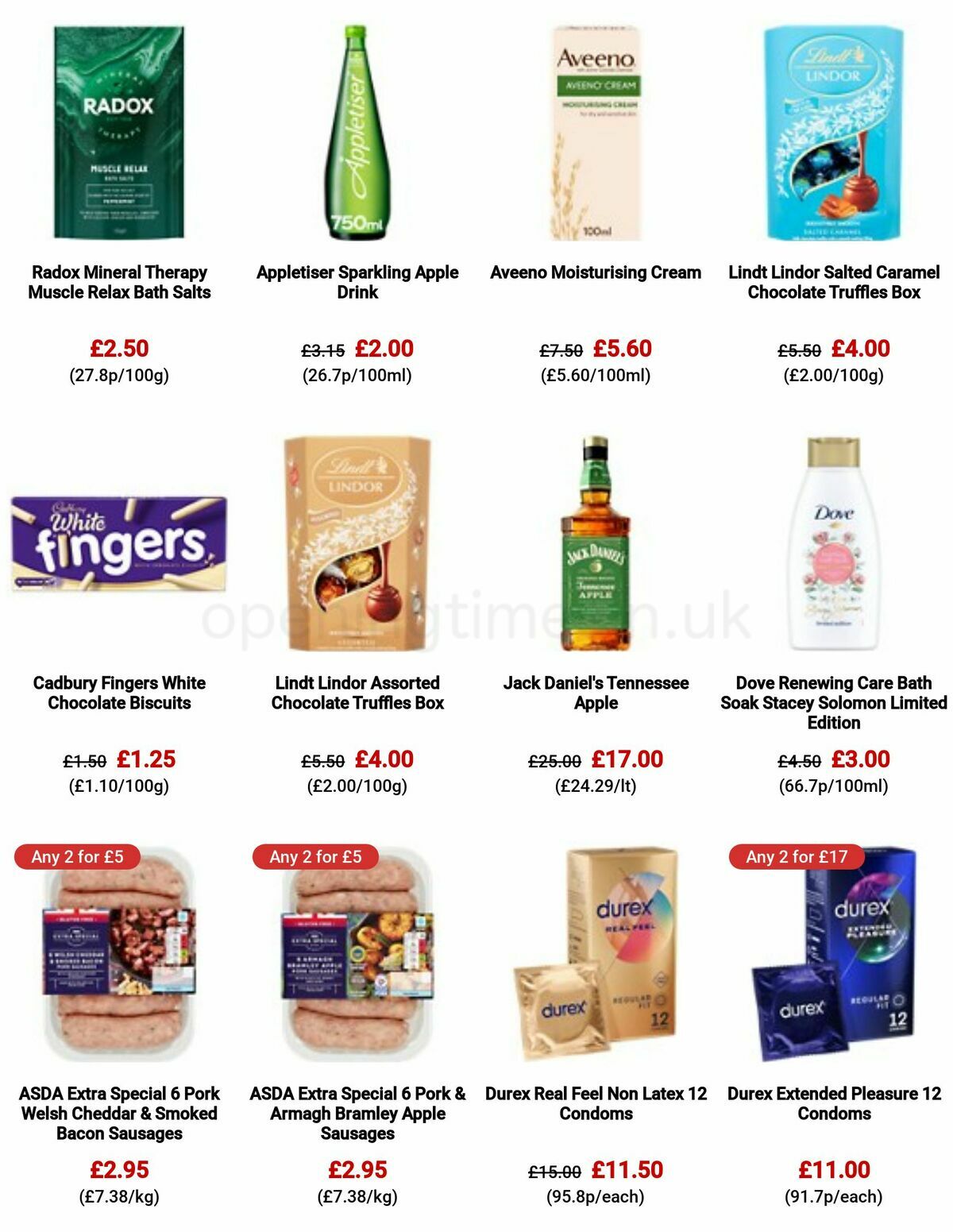 ASDA Valentine's Day Offers from 26 January