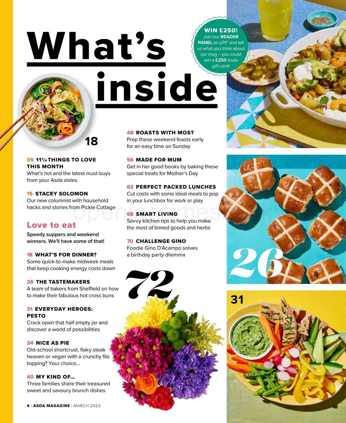 ASDA Magazine March Offers from 1 March