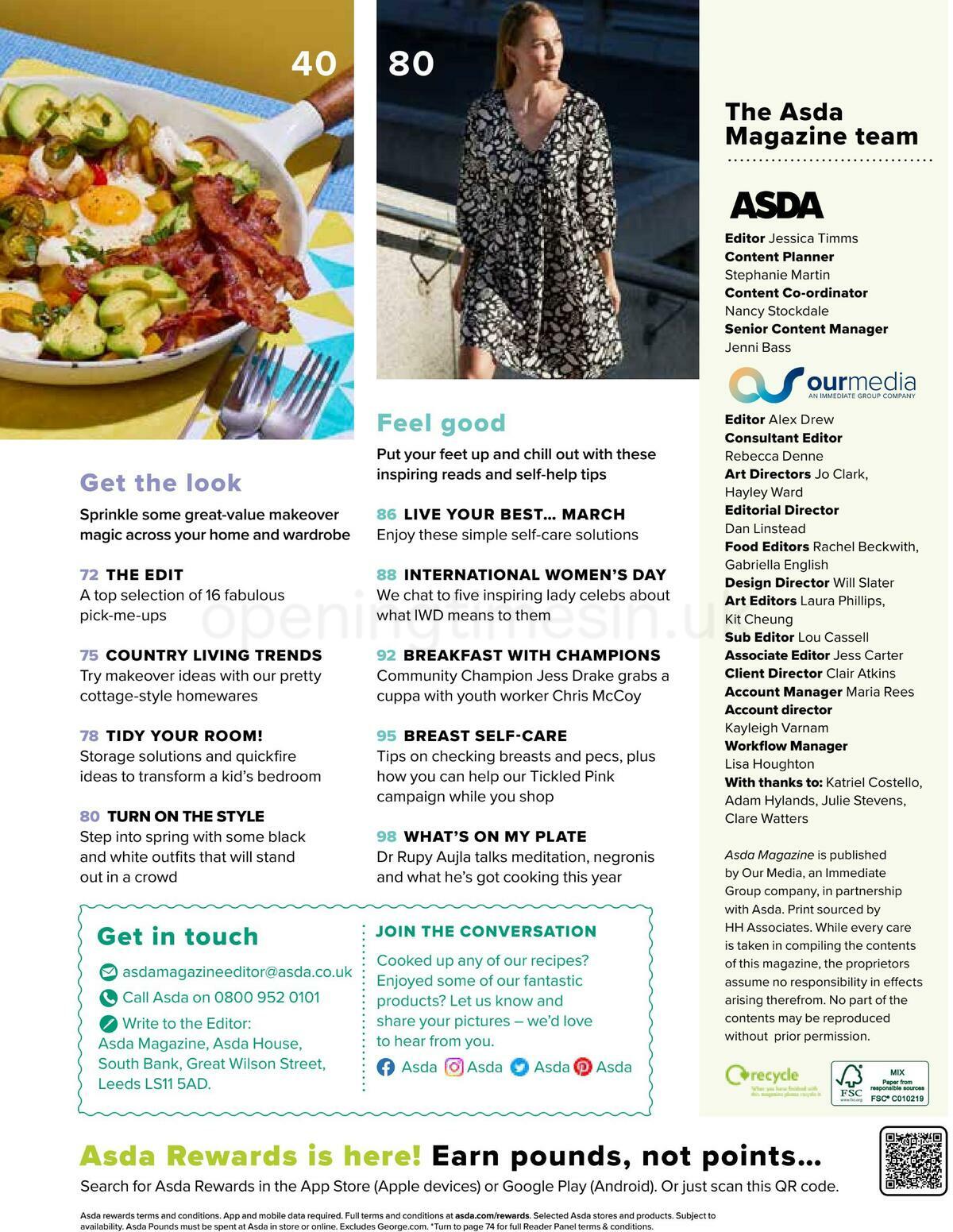 ASDA Magazine March Offers from 1 March