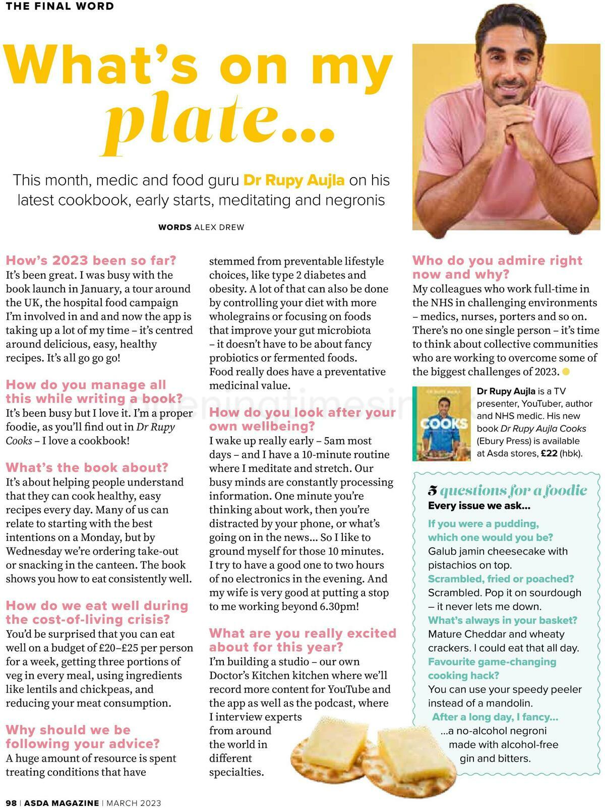 ASDA Magazine March Offers from 1 March