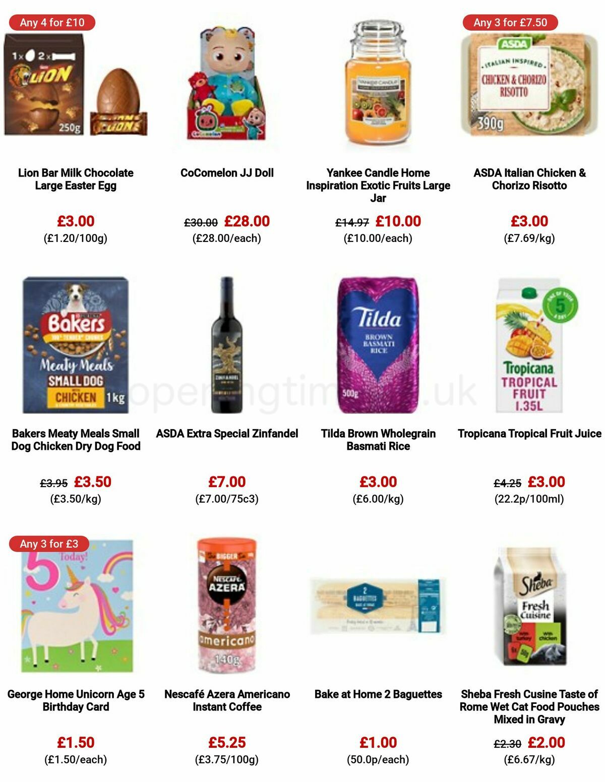 ASDA Offers from 10 March