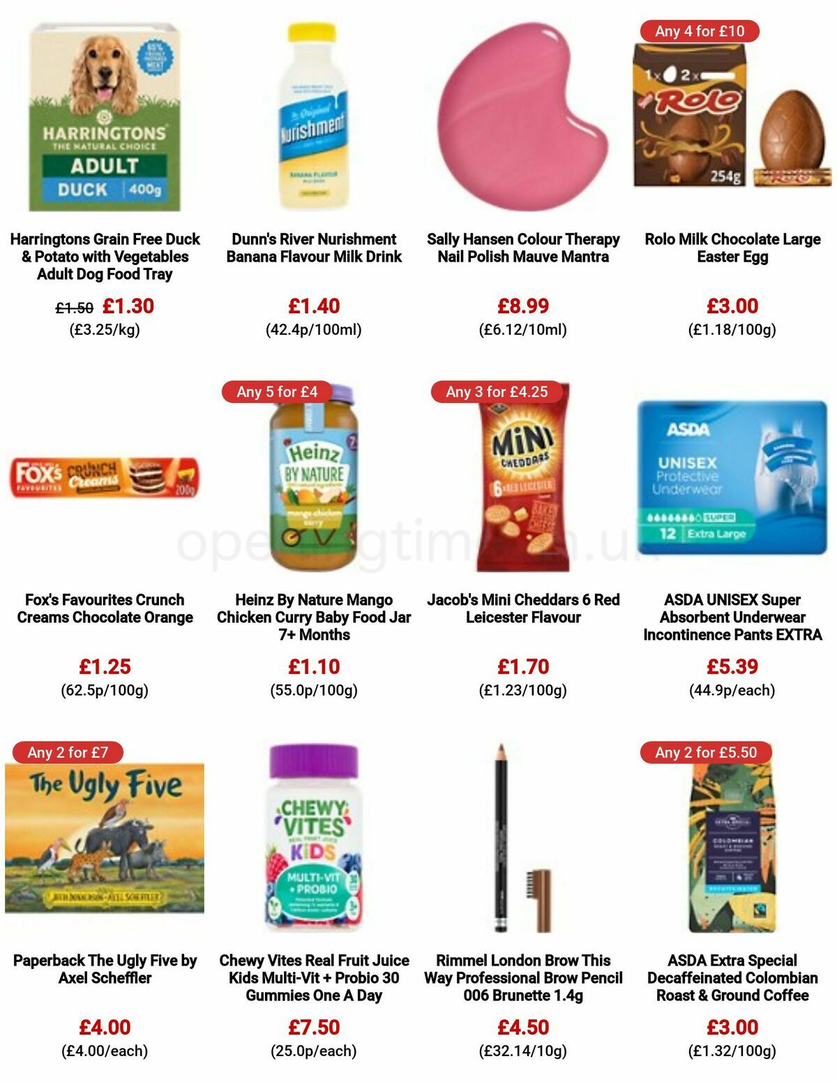 ASDA Offers from 10 March