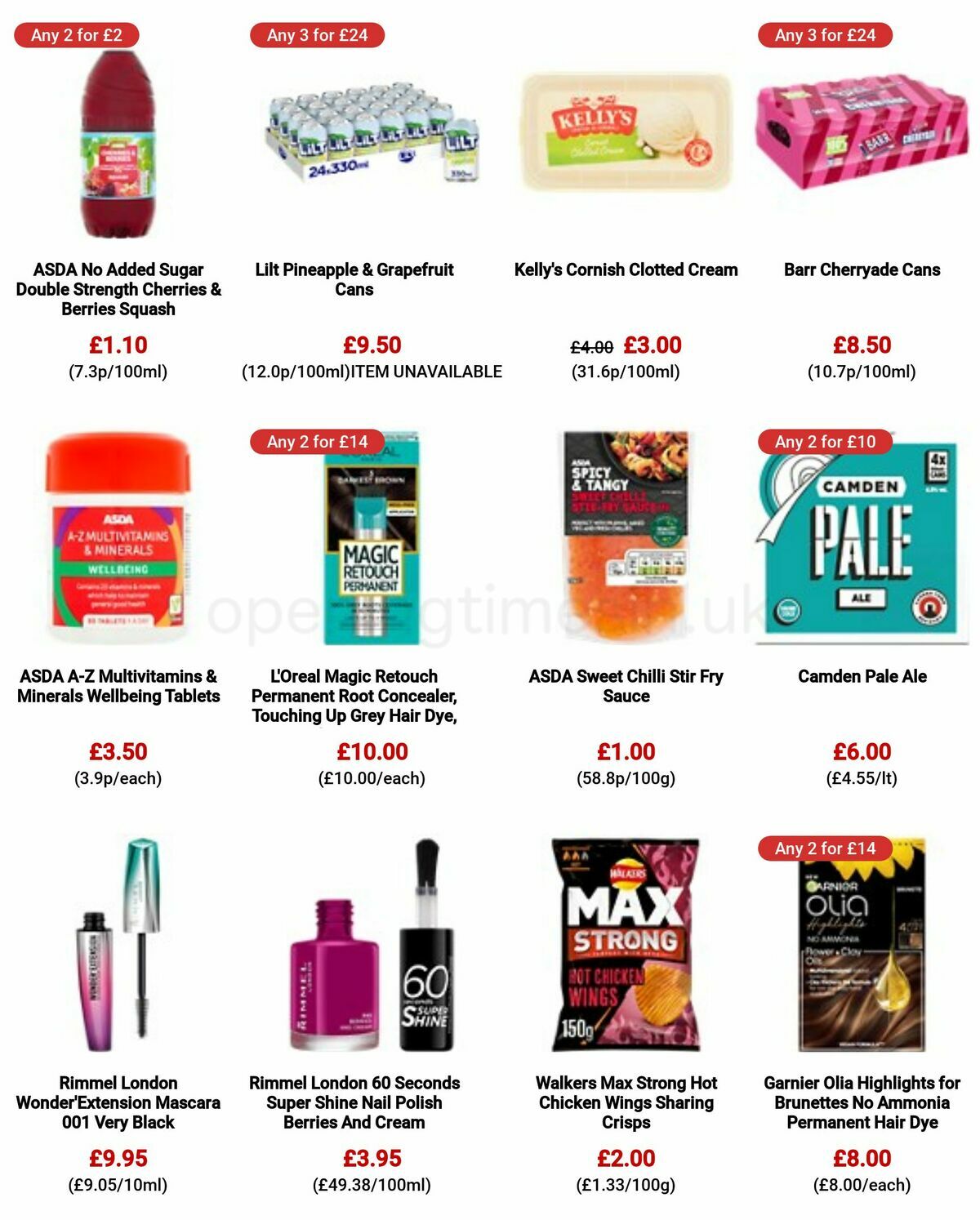 ASDA Offers from 10 March