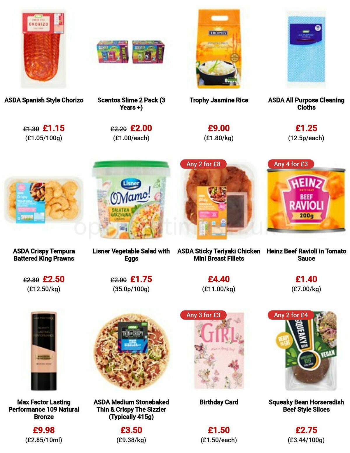 ASDA Offers from 10 March