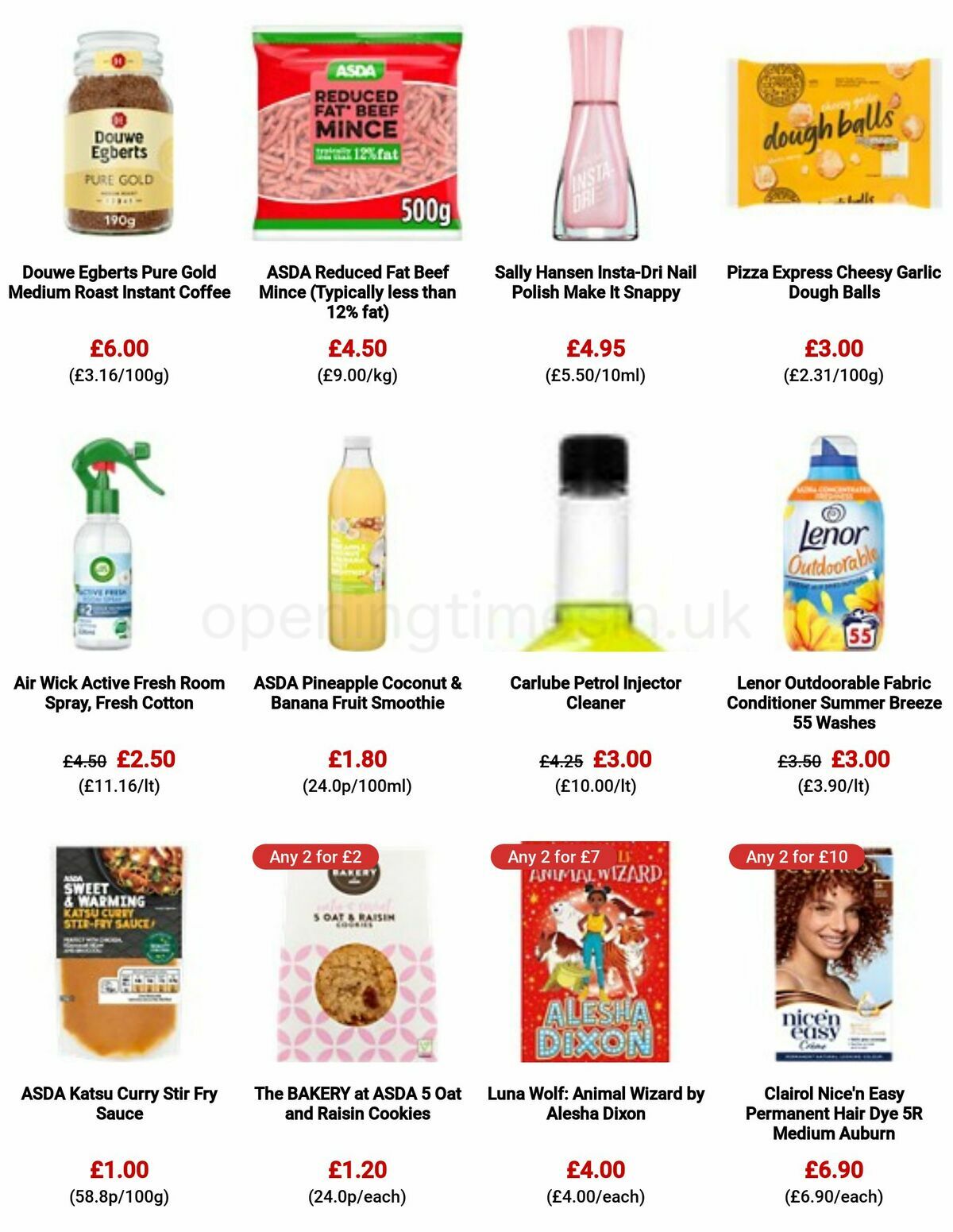 ASDA Offers from 10 March