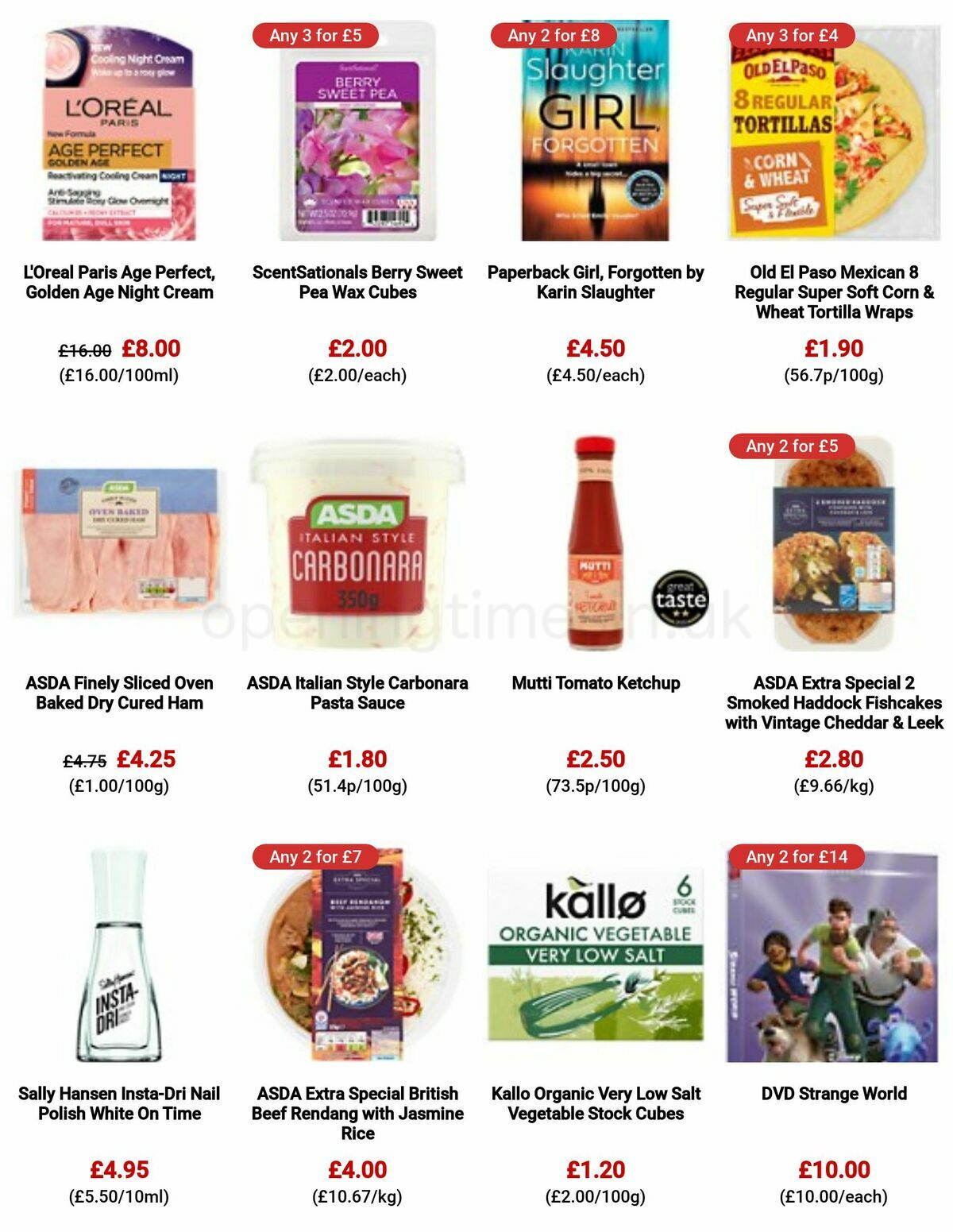 ASDA Offers from 10 March