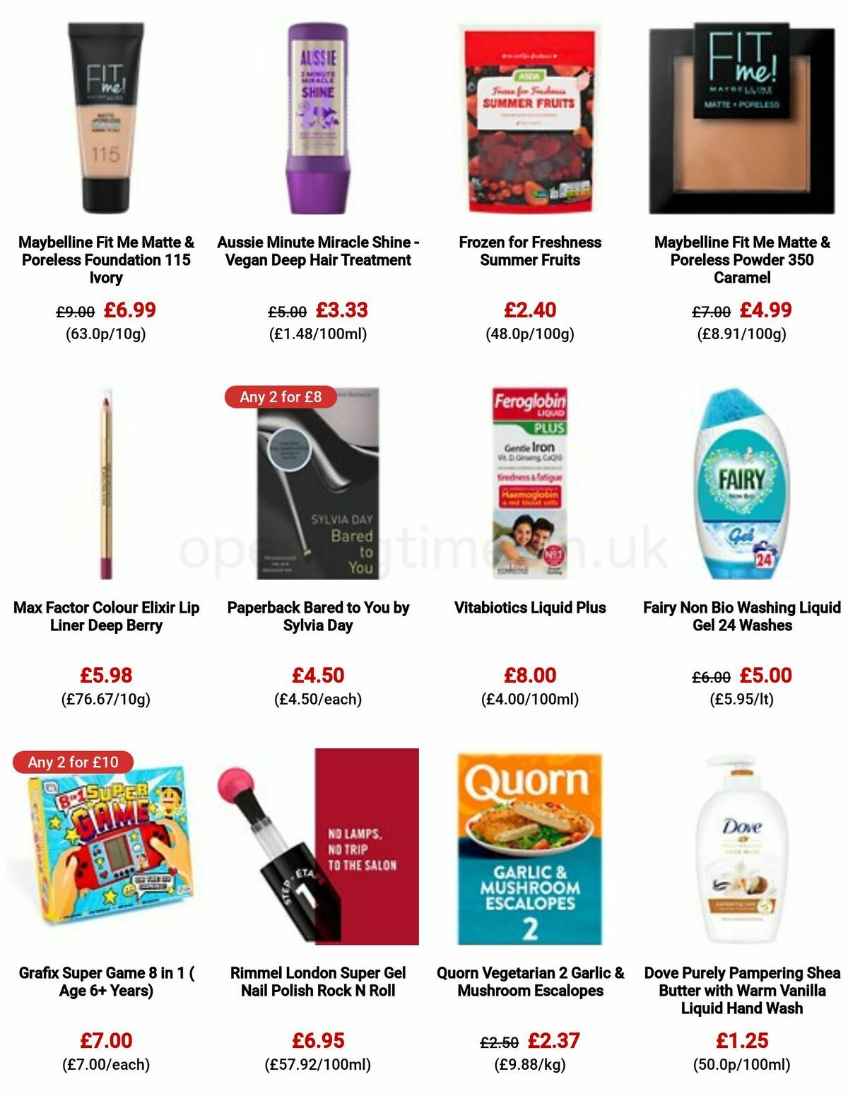ASDA Offers from 10 March