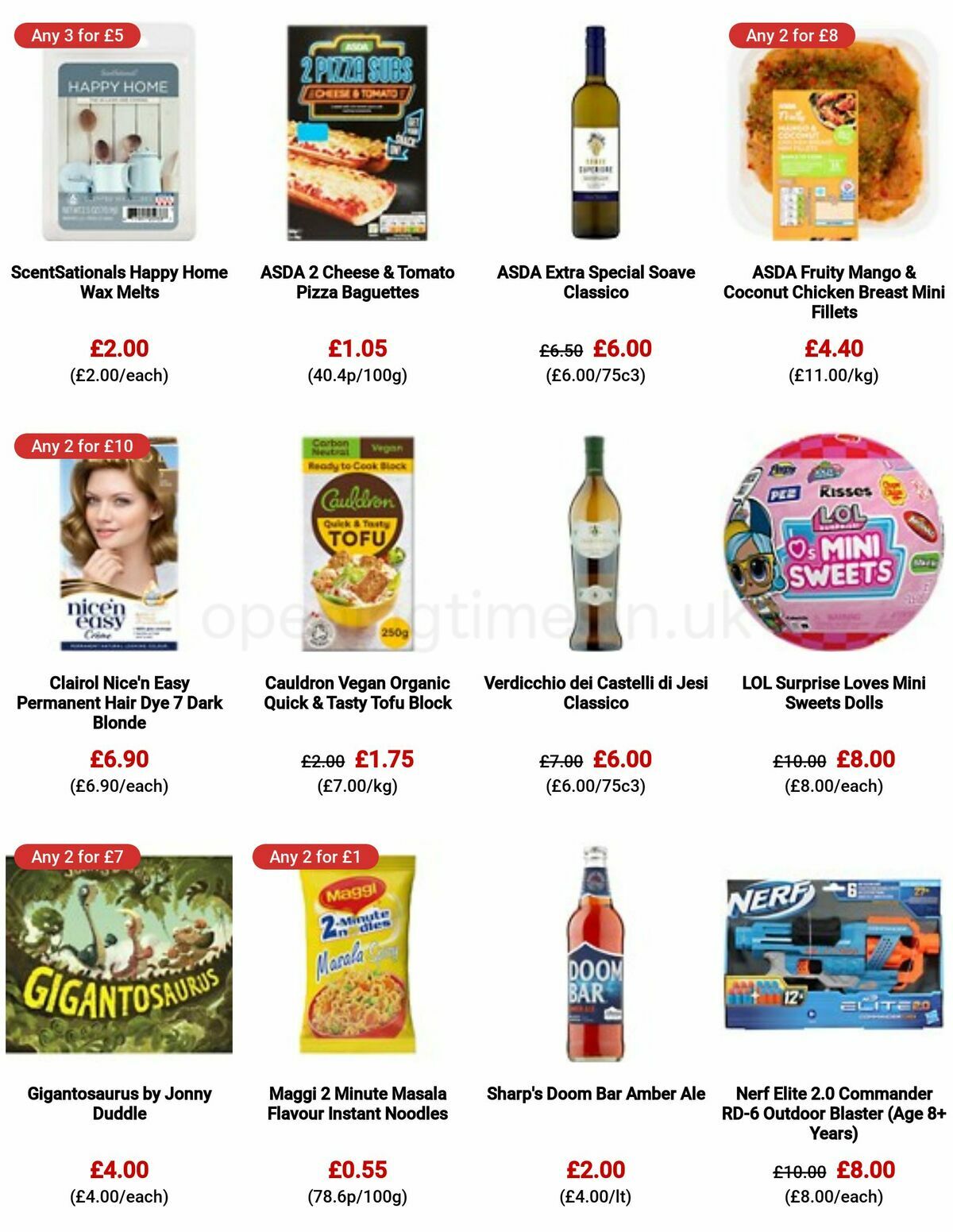 ASDA Offers from 22 March
