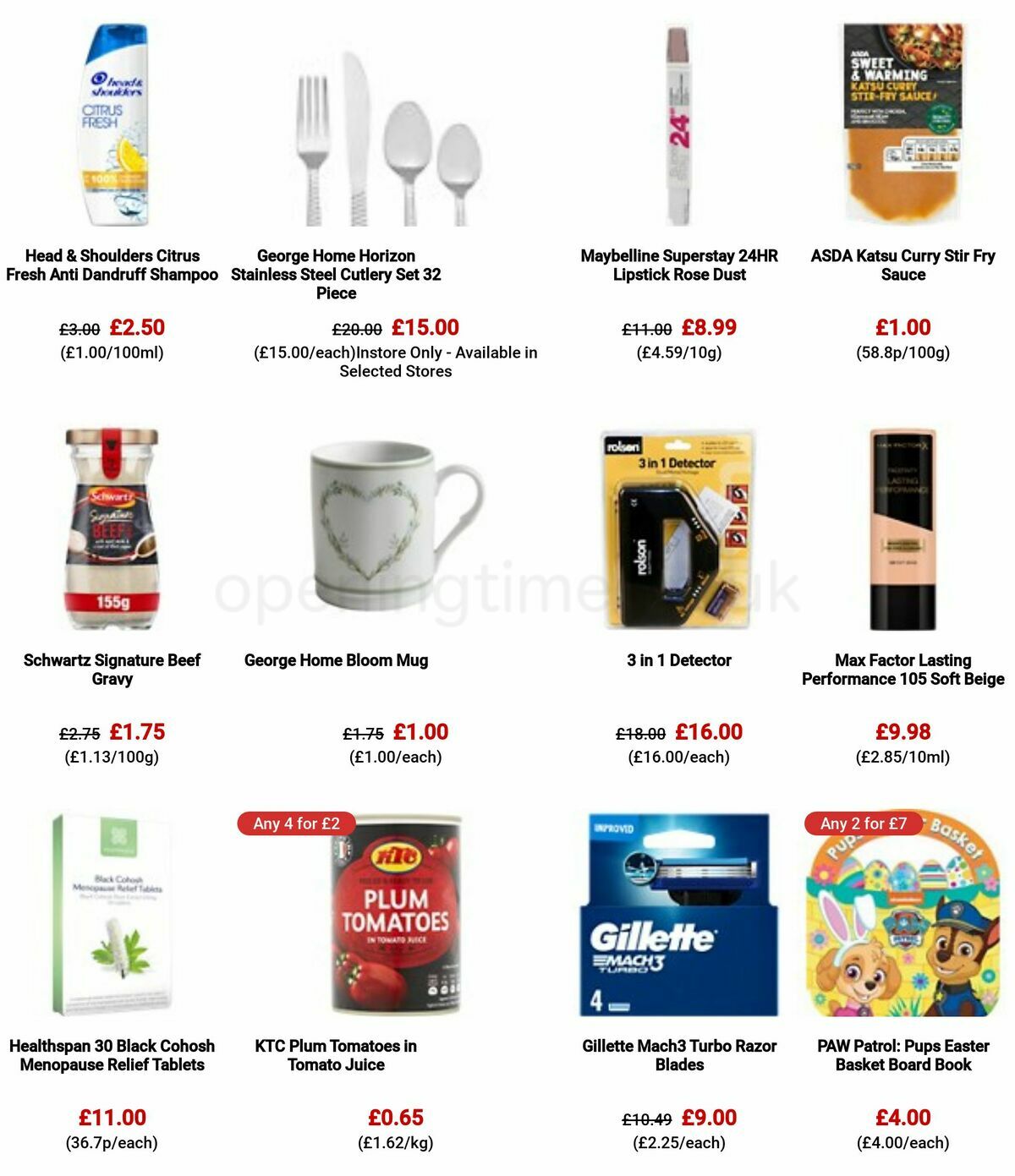 ASDA Offers from 22 March
