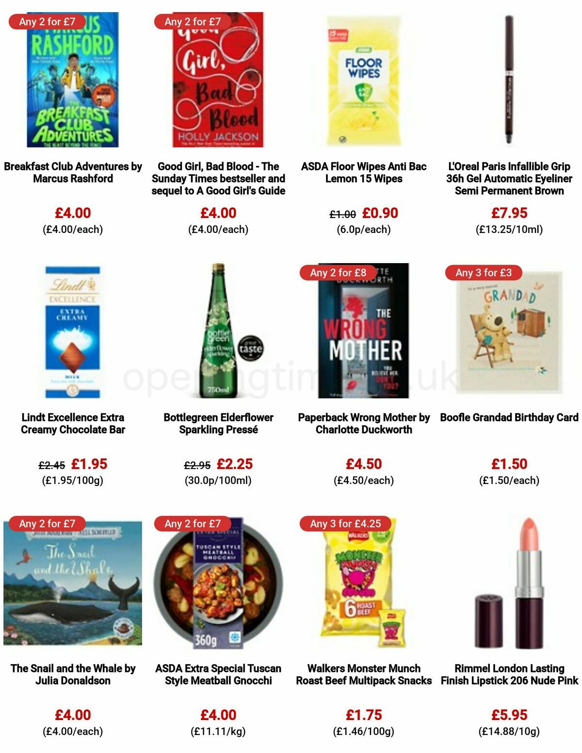ASDA Offers from 22 March