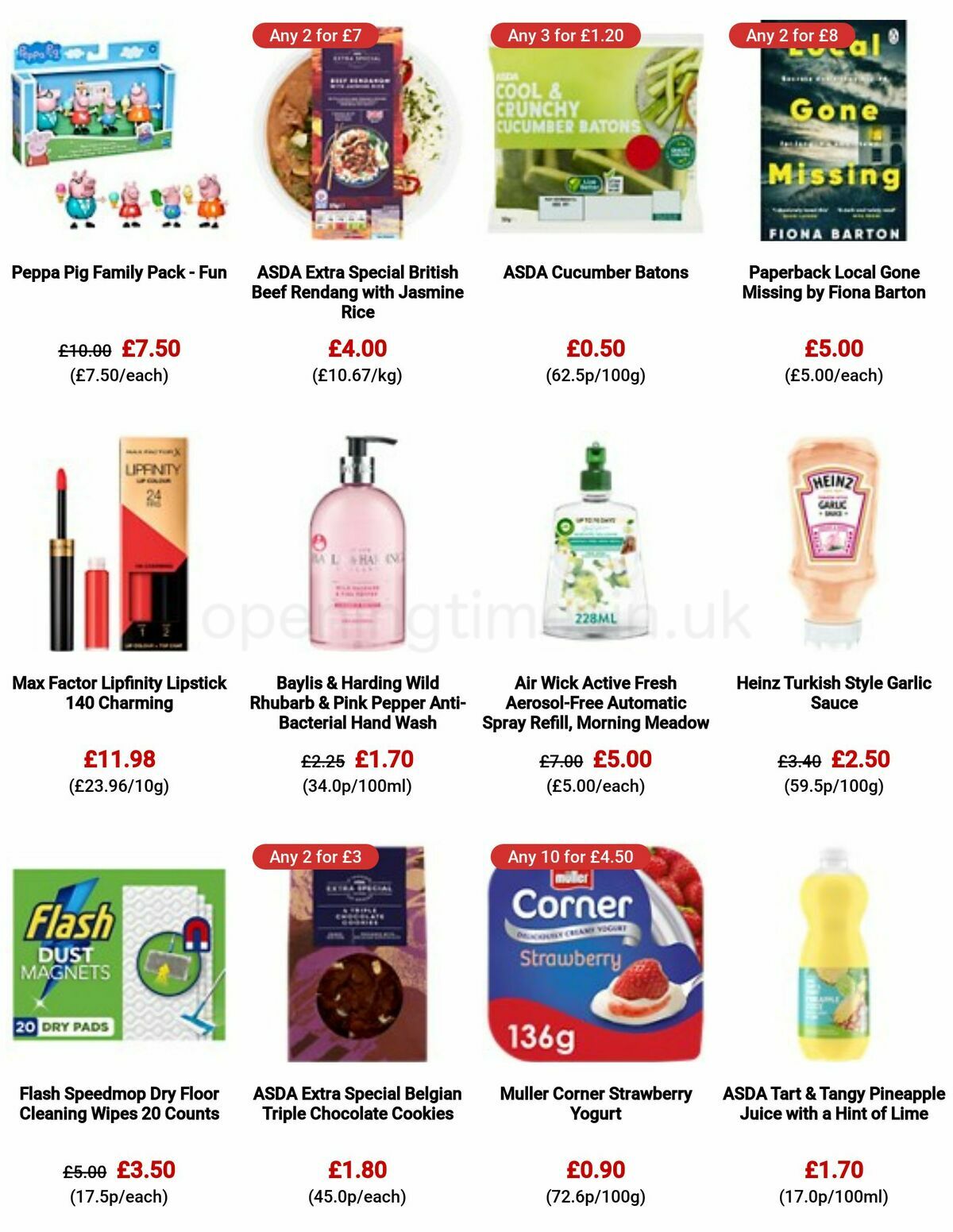 ASDA Offers from 22 March