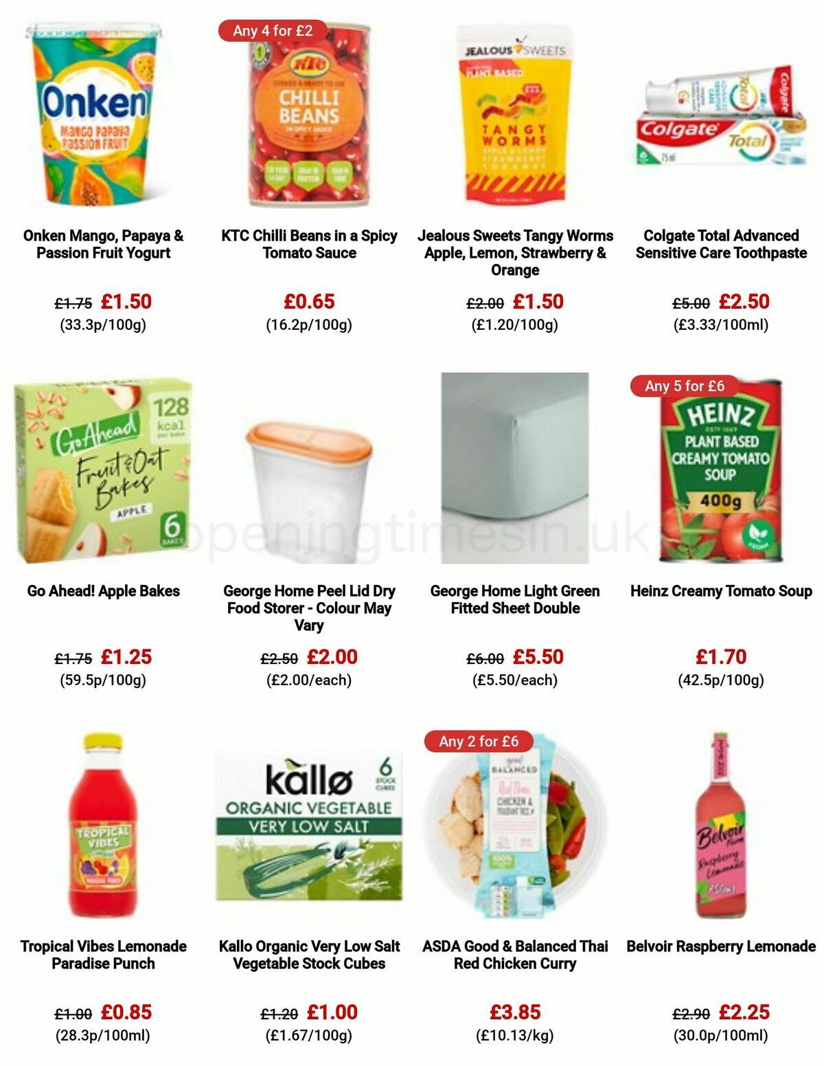 ASDA Offers from 7 April
