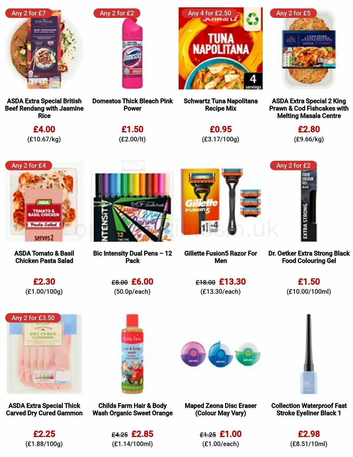 ASDA Offers from 7 April