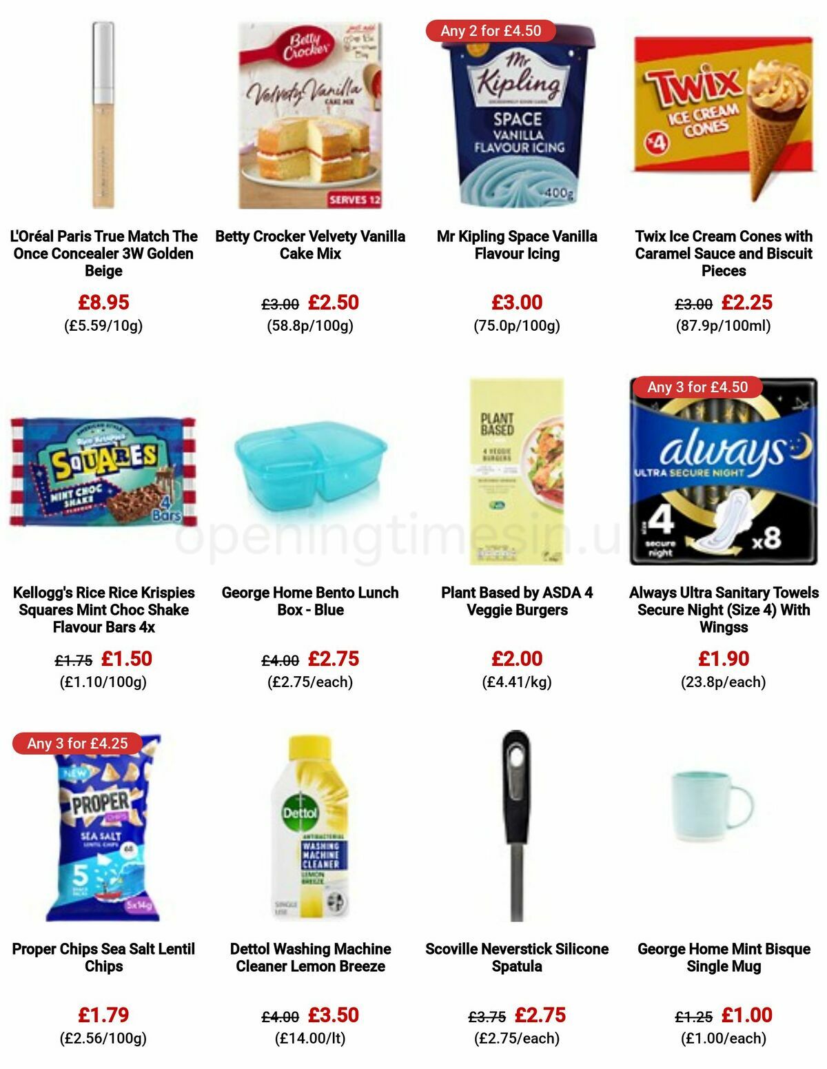 ASDA Offers from 7 April
