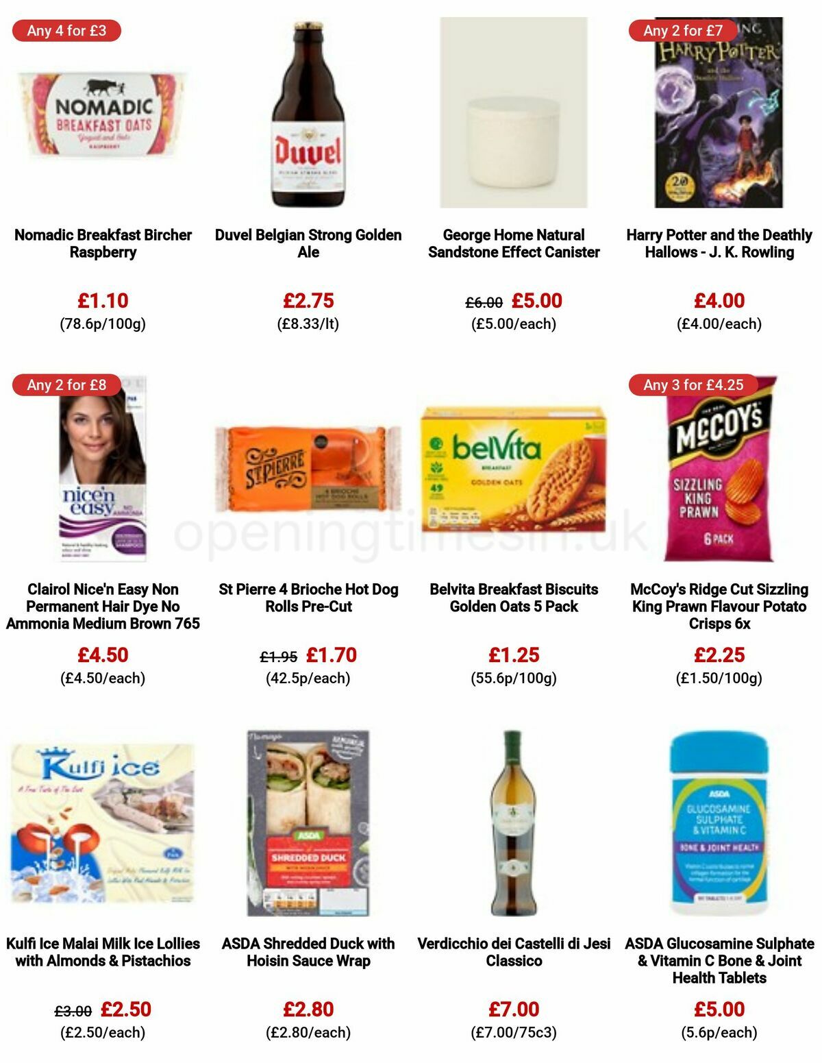 ASDA Offers from 7 April