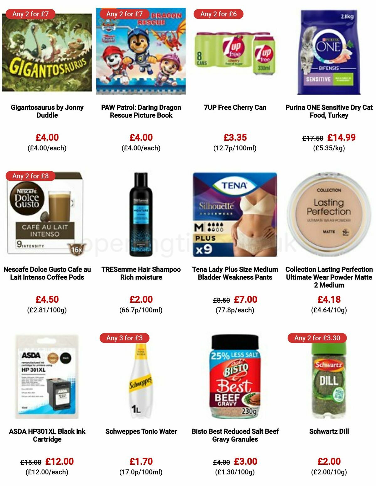 ASDA Offers from 7 April