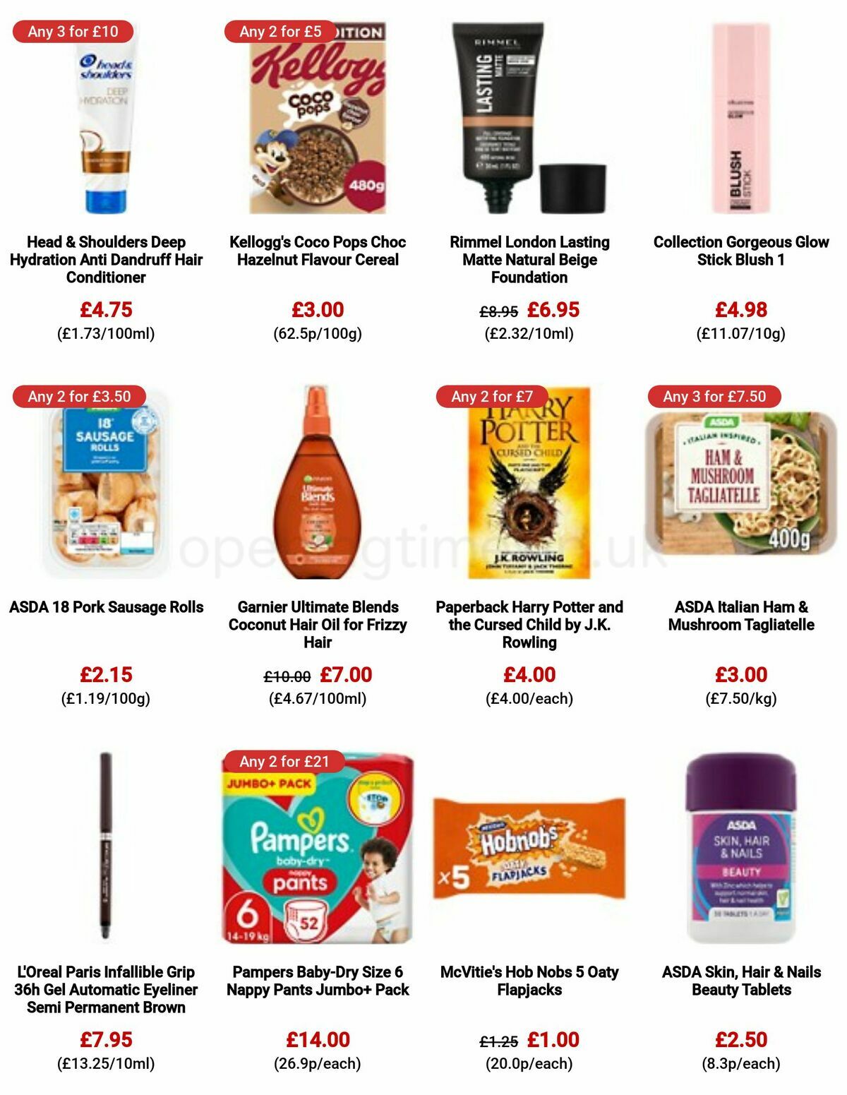 ASDA Offers from 7 April