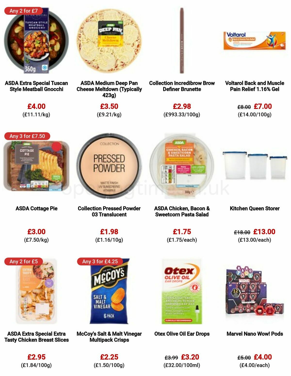 ASDA Offers from 7 April