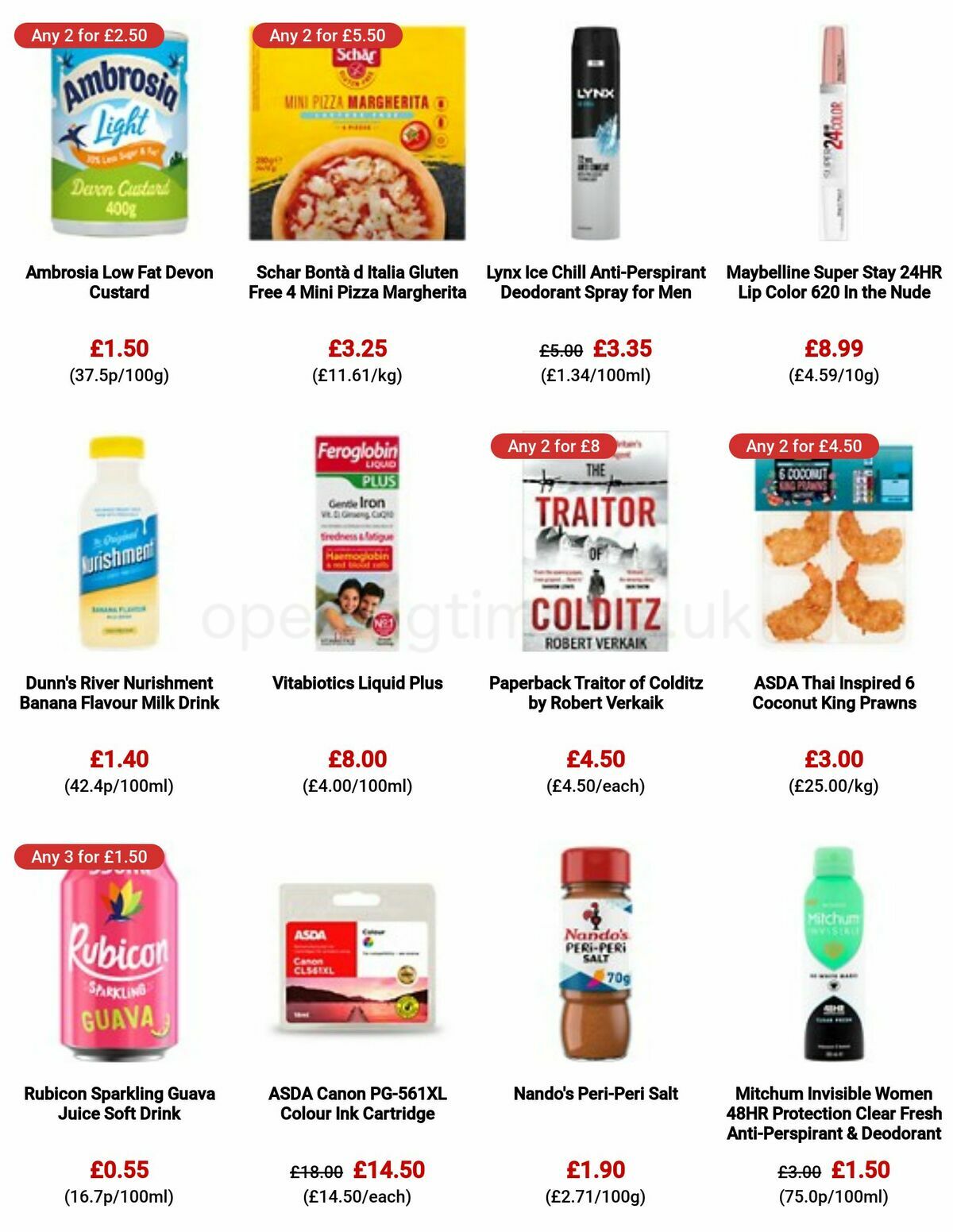 ASDA Offers from 7 April