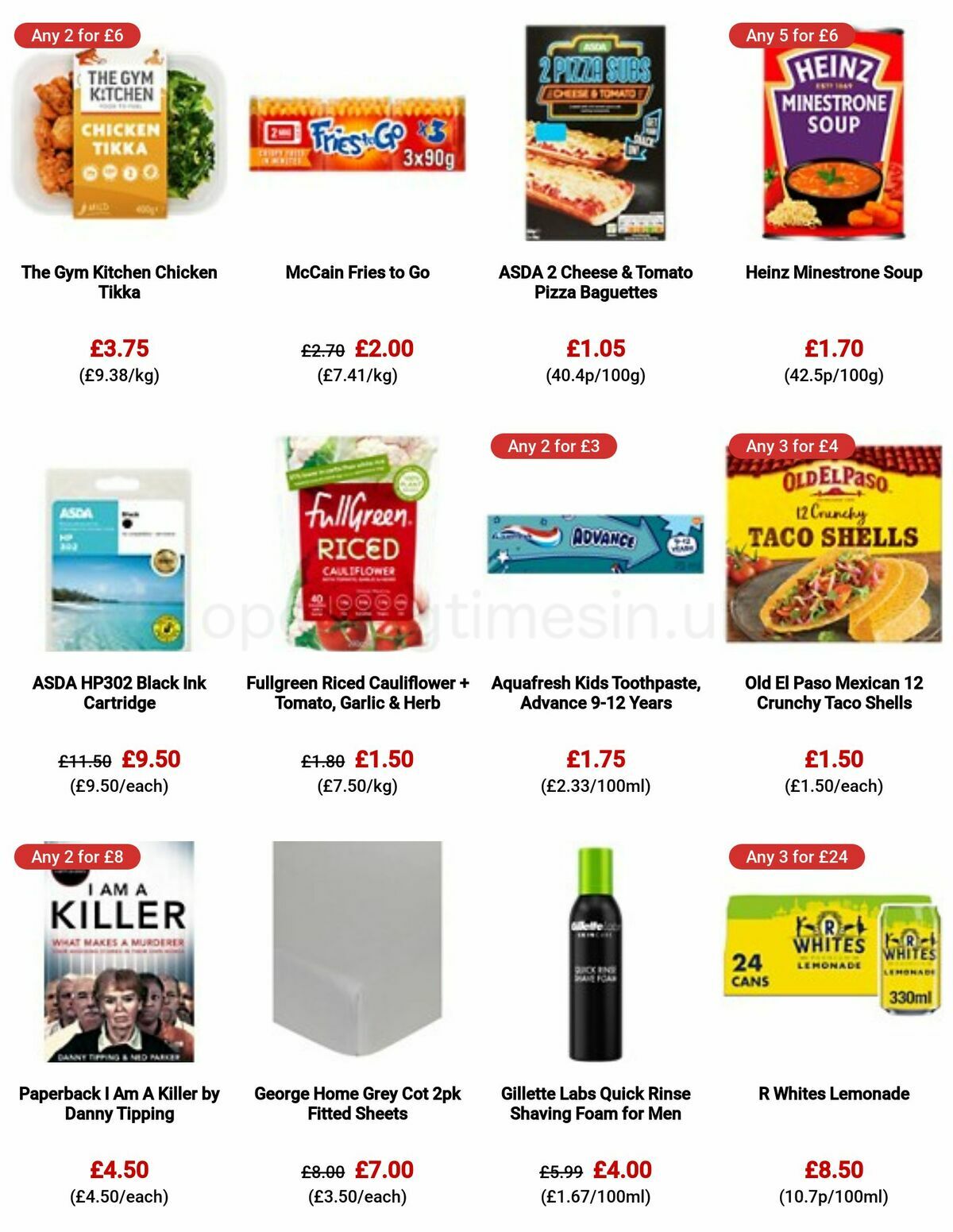 ASDA Offers from 7 April