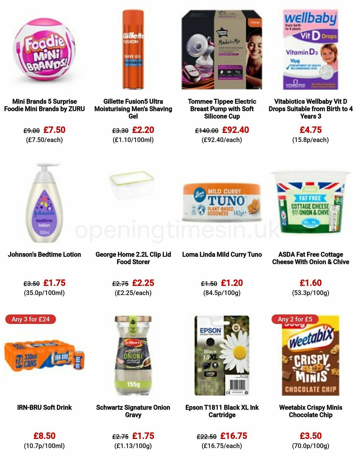 ASDA Offers from 7 April