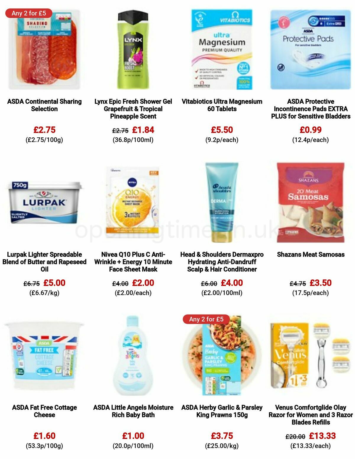 ASDA Offers from 7 April
