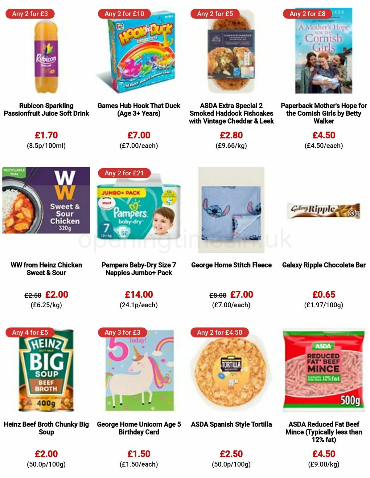 ASDA Offers from 7 April