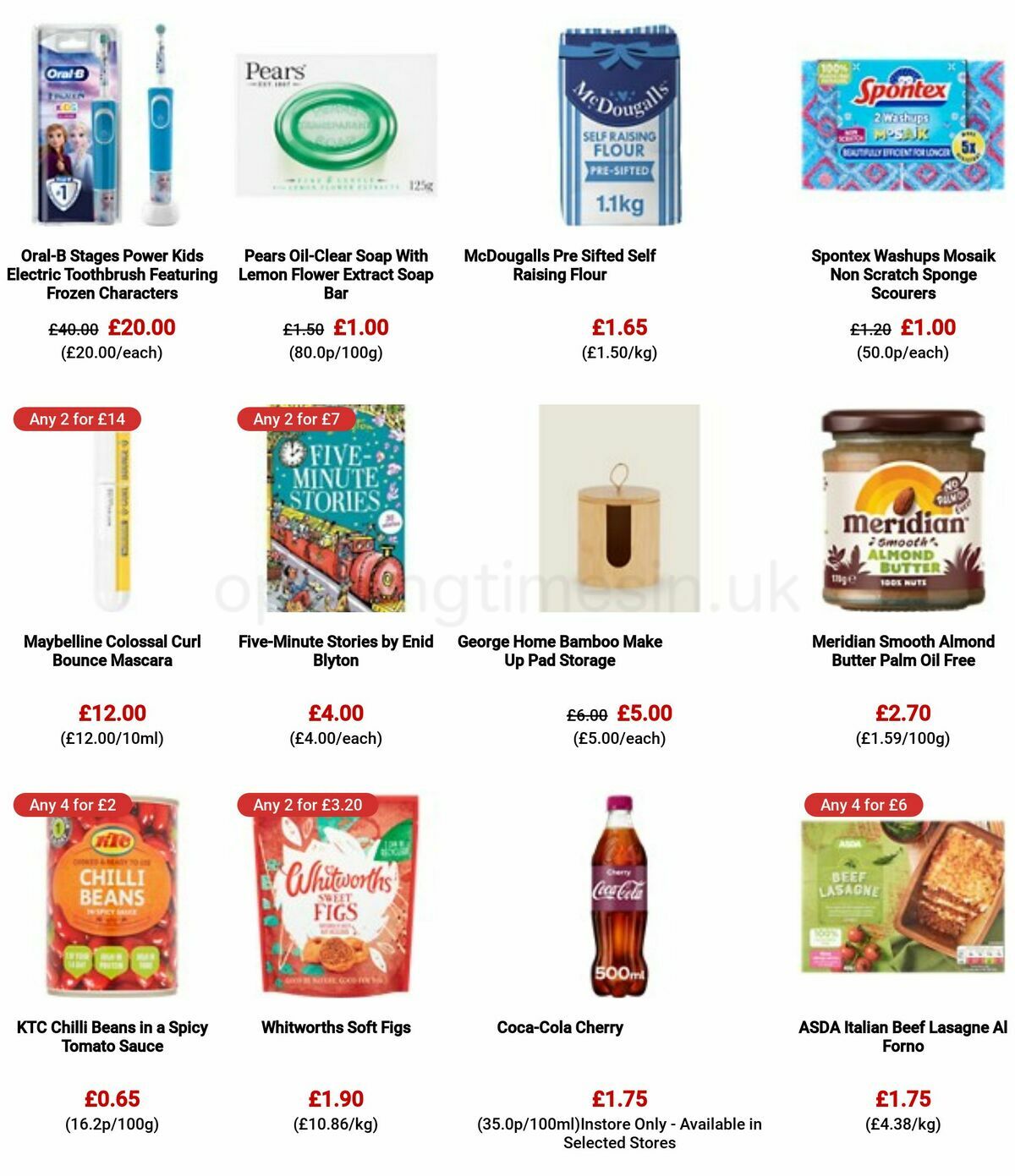 ASDA Offers from 21 April