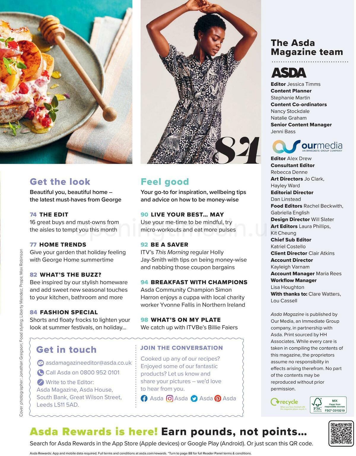 ASDA Magazine May Offers from 1 May