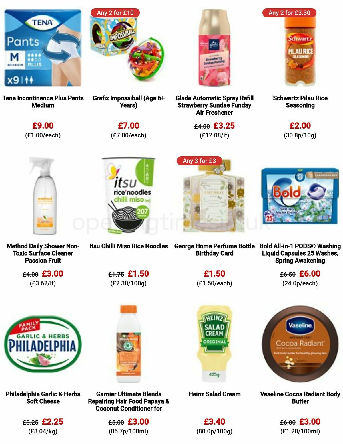 ASDA Offers from 12 May