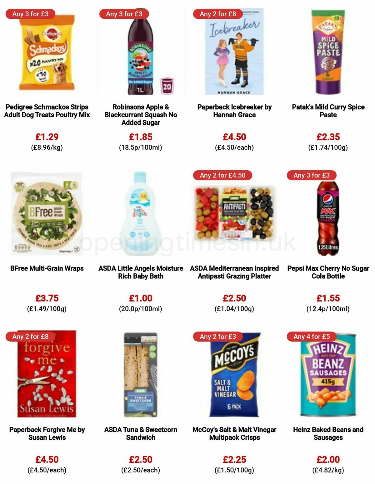 ASDA Offers from 12 May