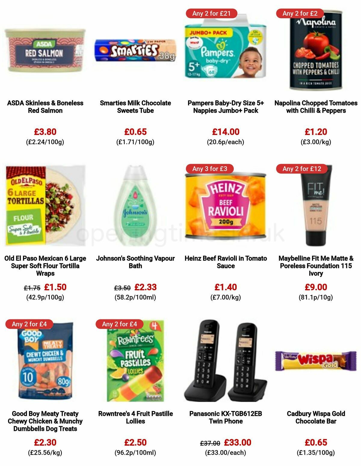 ASDA Offers from 19 May