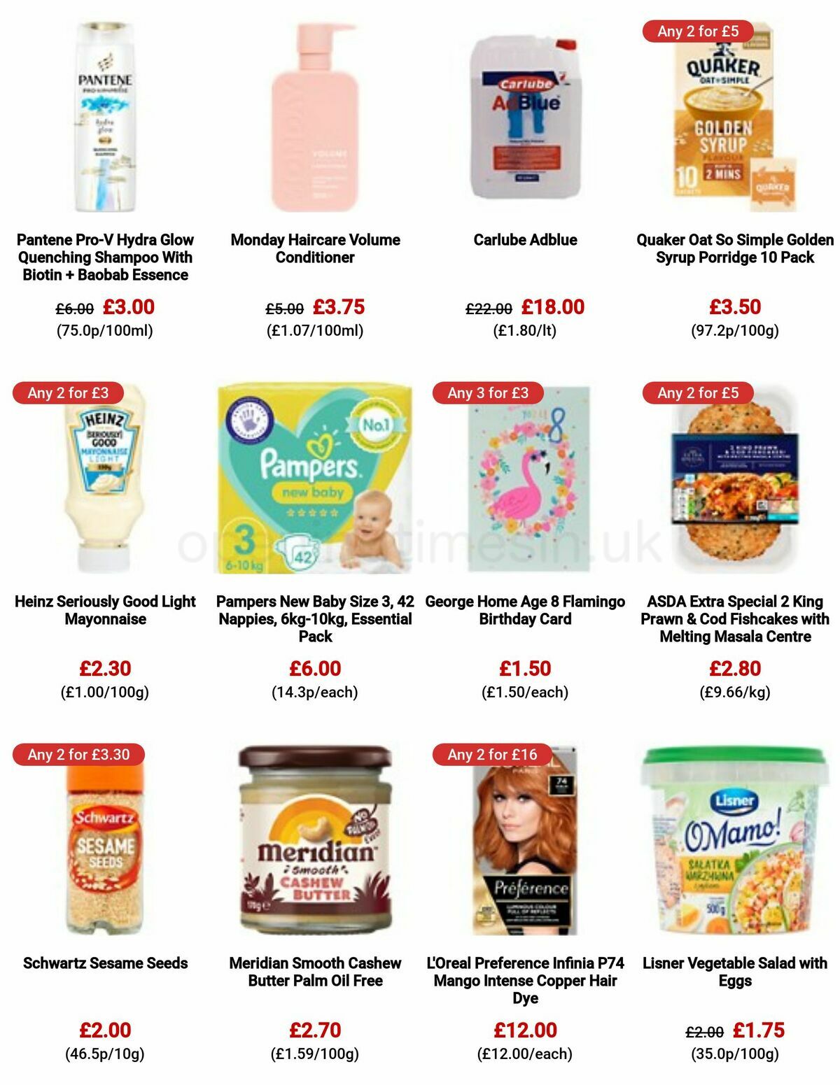 ASDA Offers from 26 May