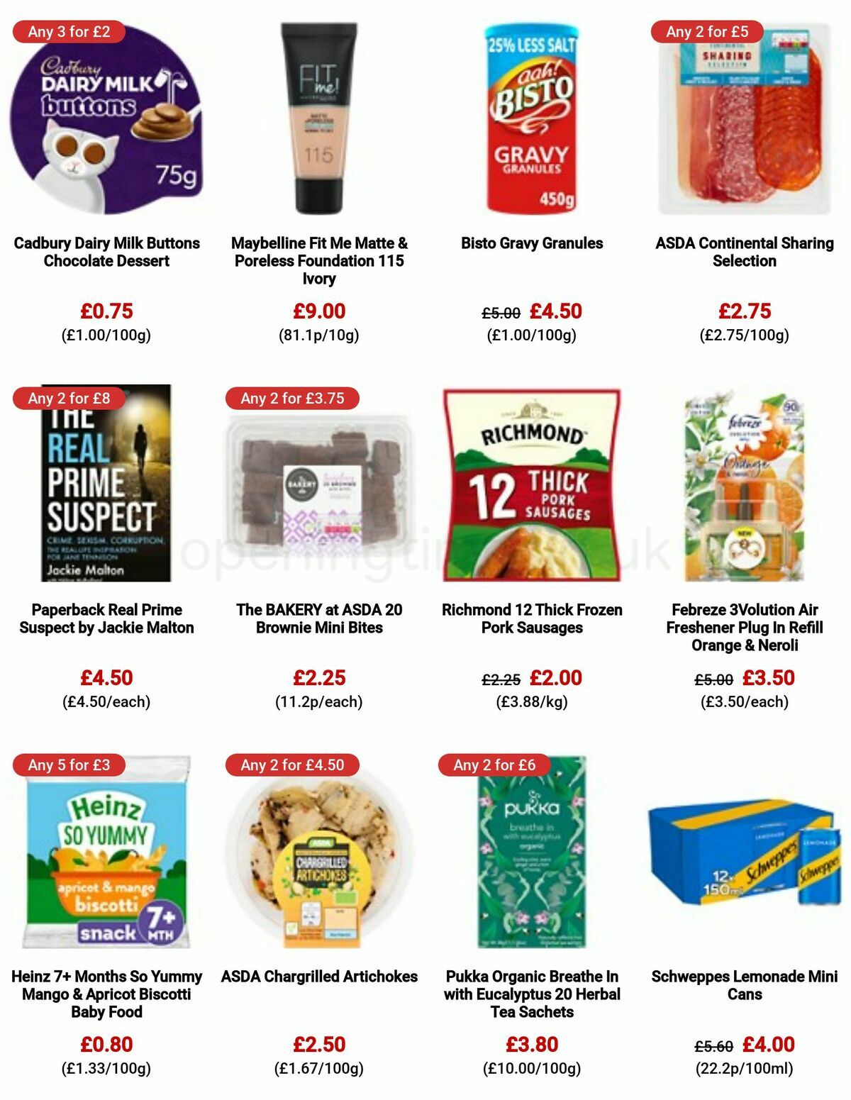 ASDA Offers from 26 May
