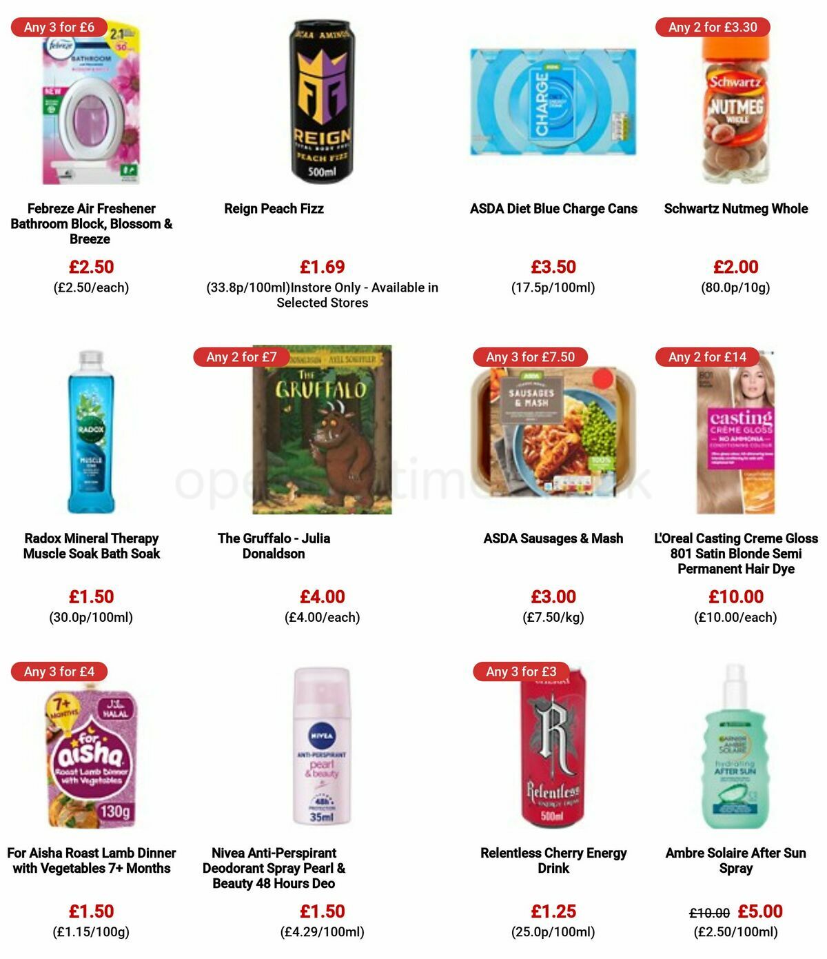ASDA Offers from 26 May