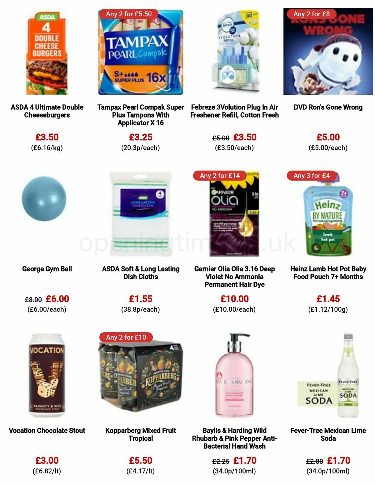 ASDA Offers from 26 May