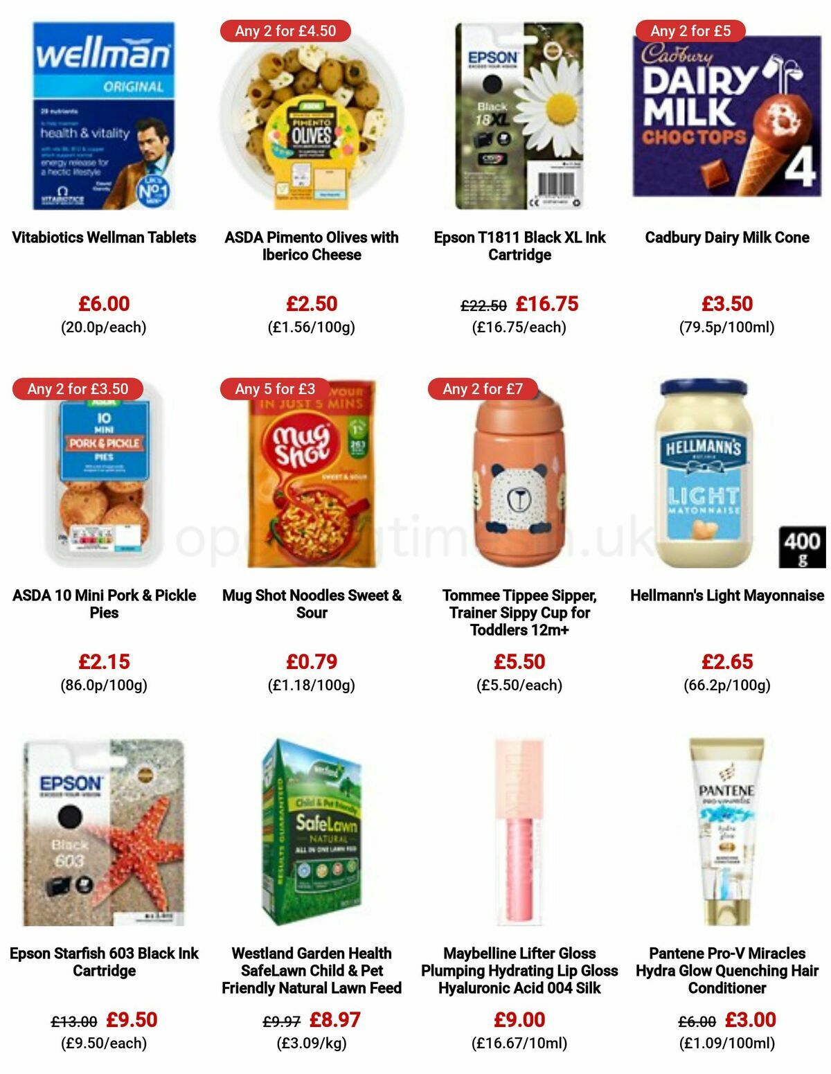 ASDA Offers from 26 May