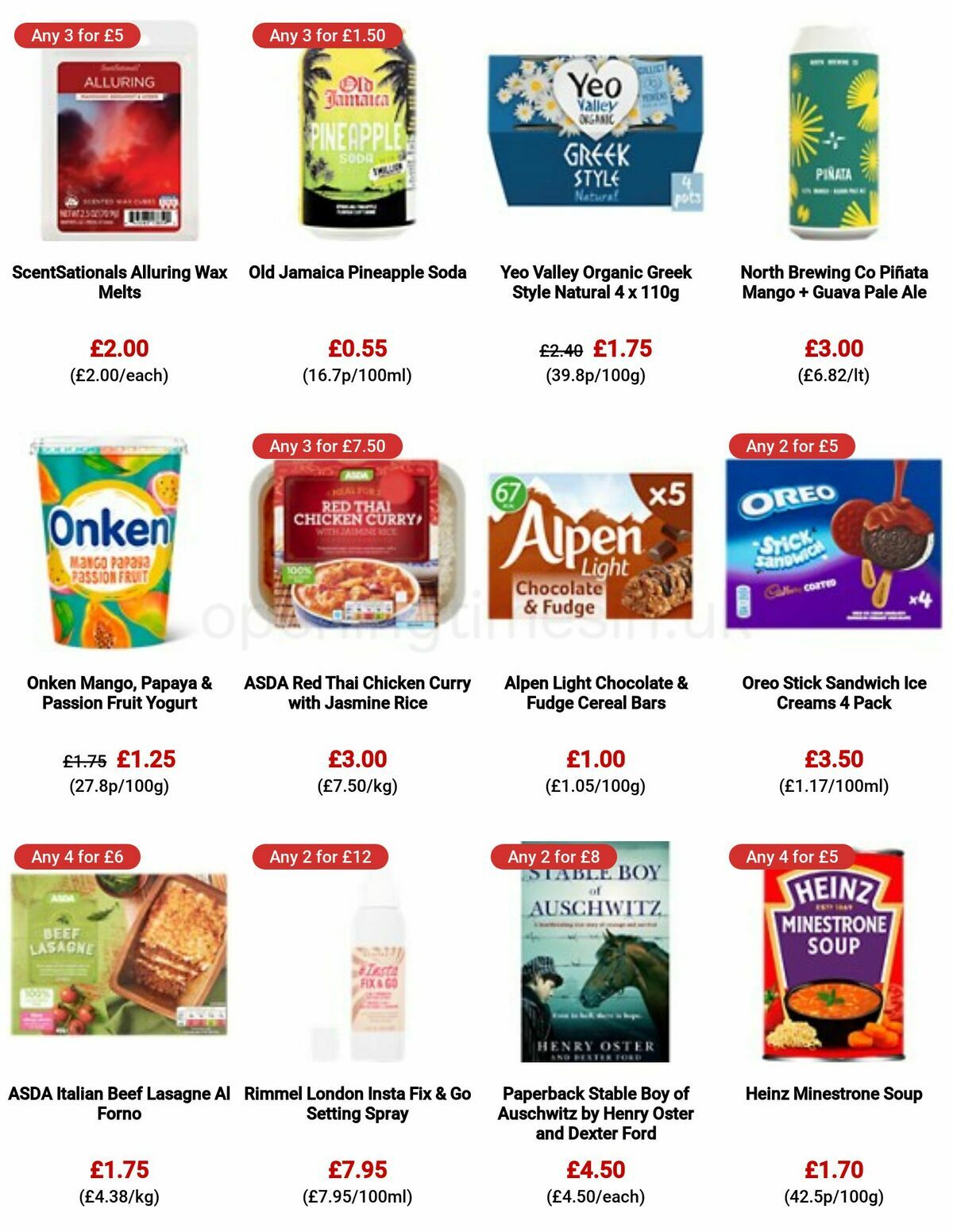 ASDA Offers from 26 May