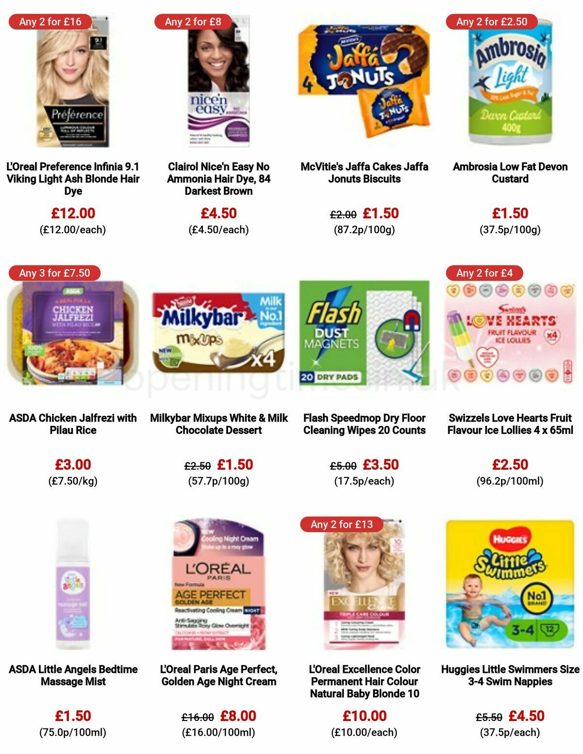 ASDA Offers from 26 May