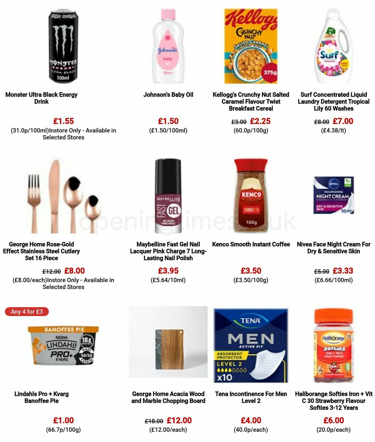 ASDA Offers from 26 May