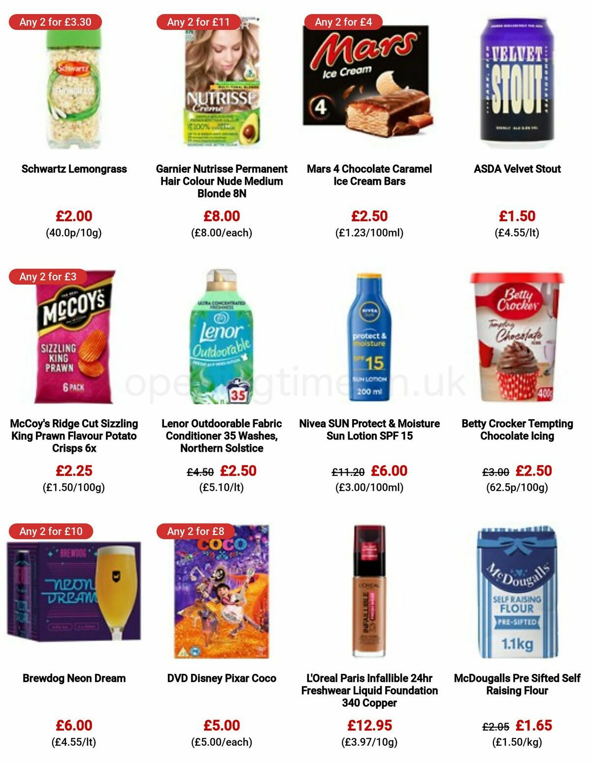 ASDA Offers from 9 June