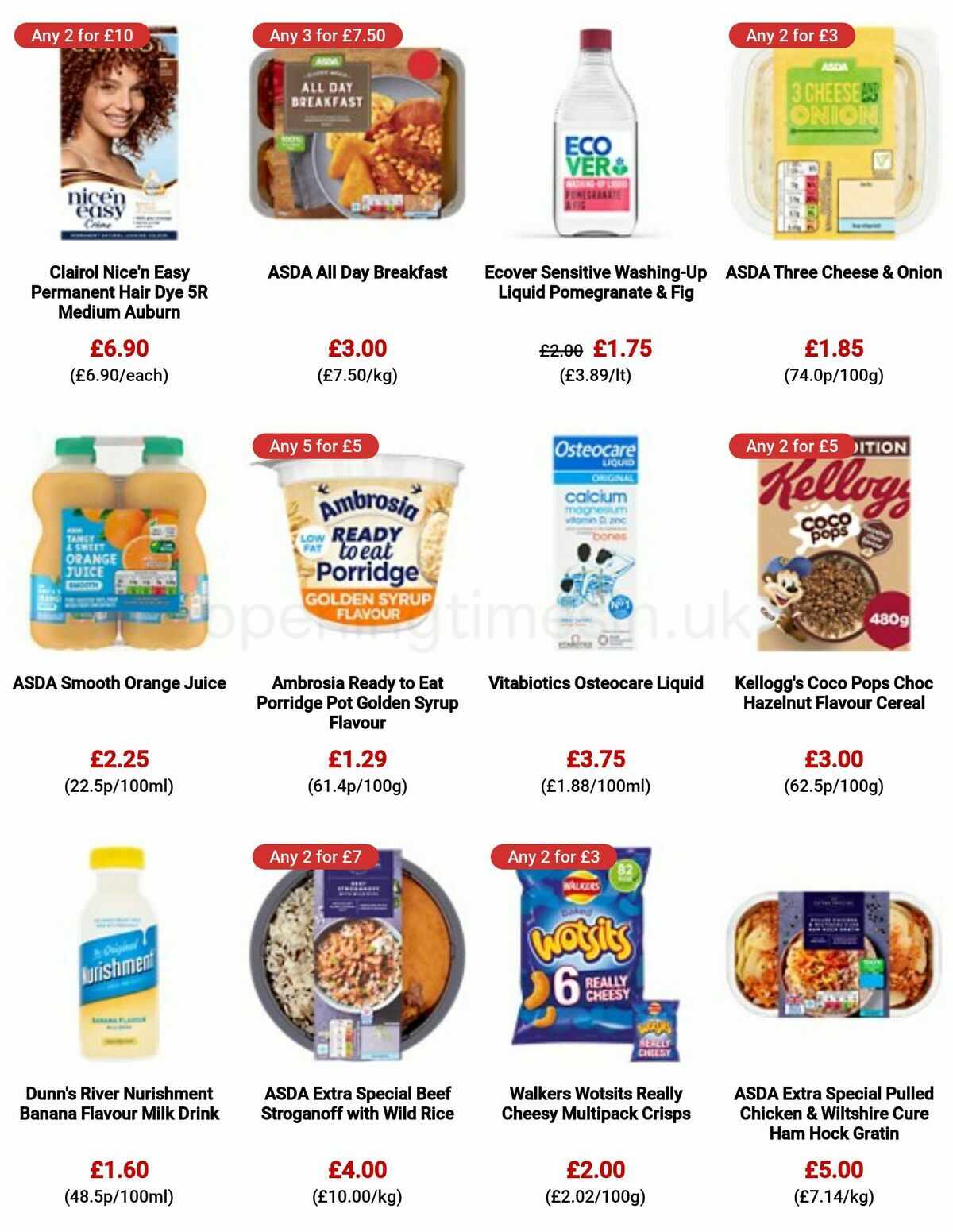 ASDA Offers from 9 June