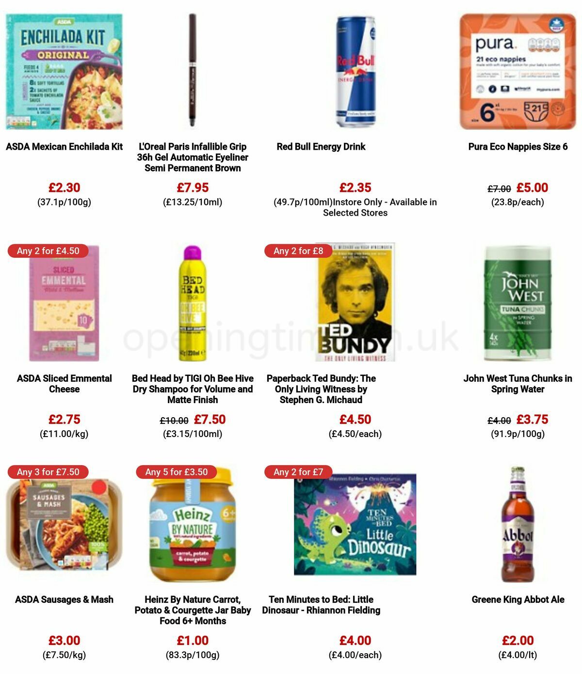 ASDA Offers from 9 June