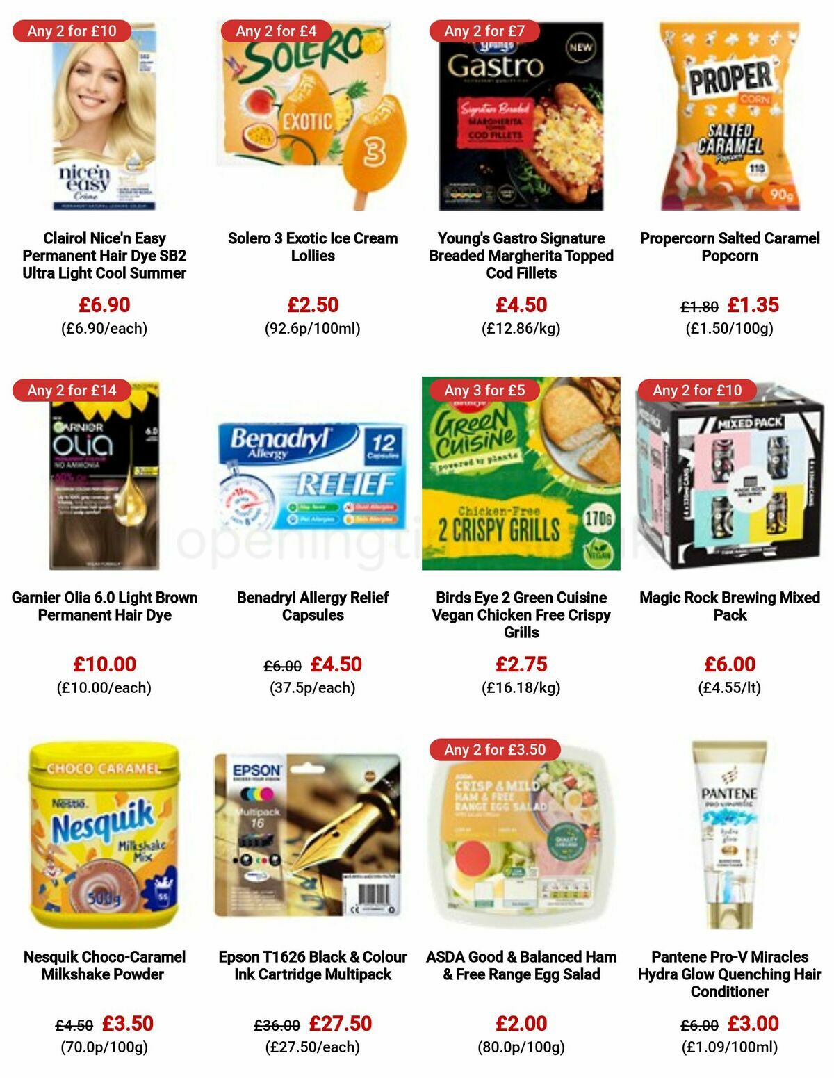 ASDA Offers from 9 June