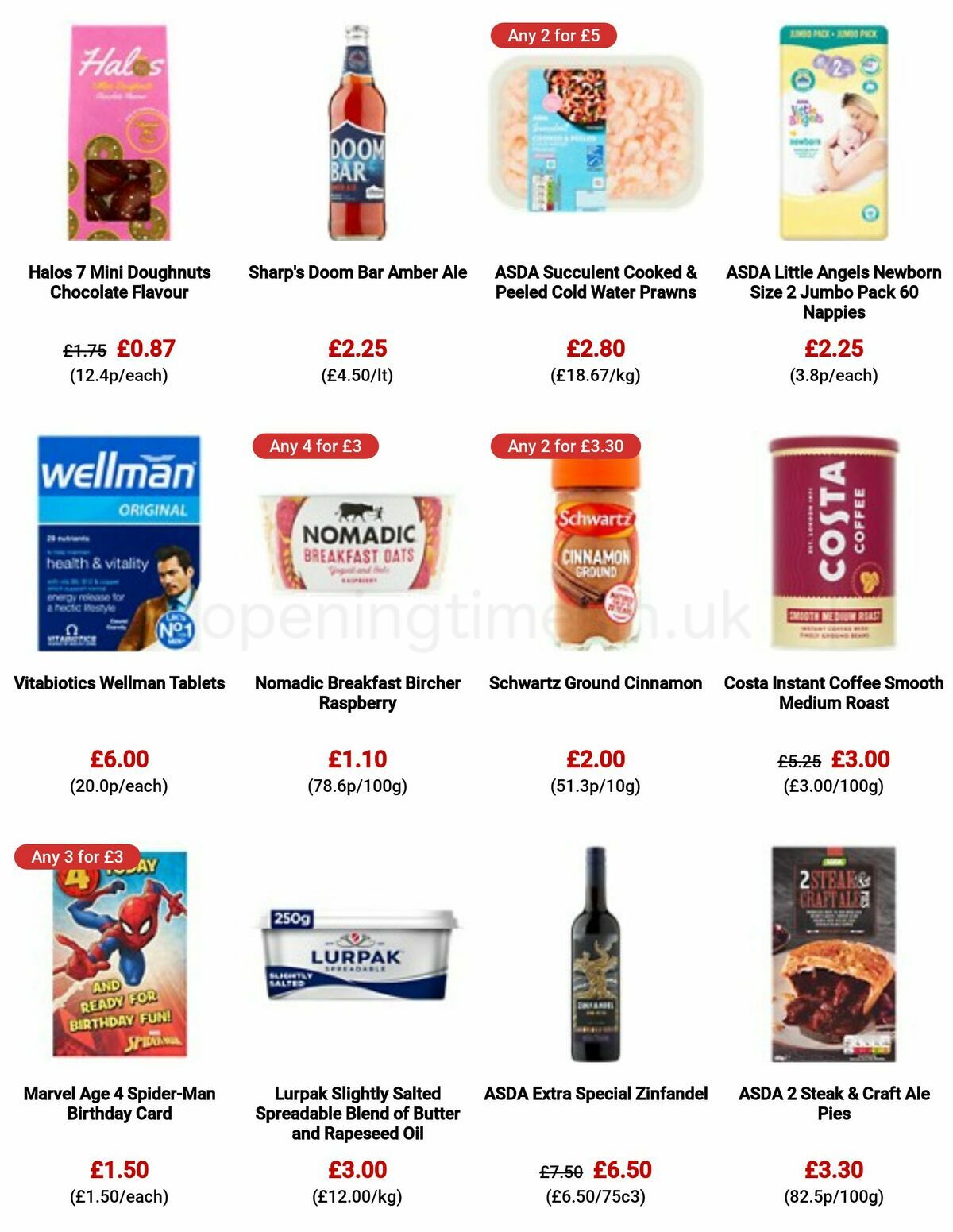 ASDA Offers from 9 June