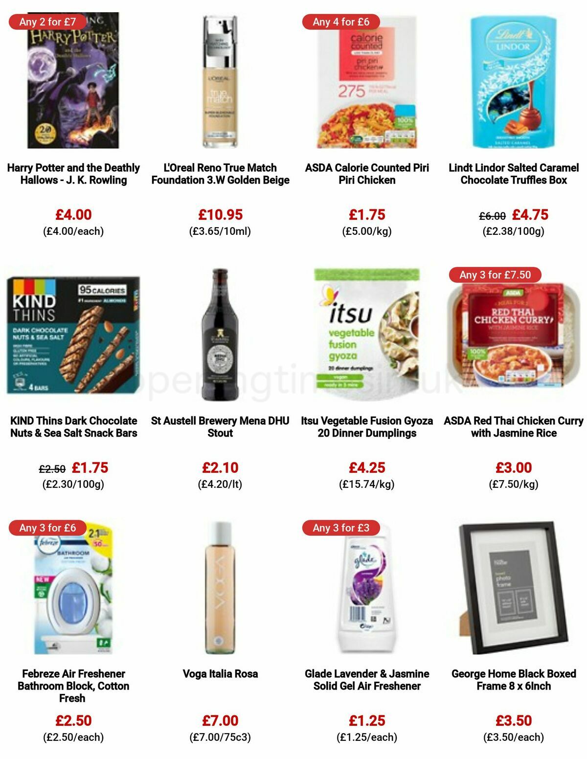 ASDA Offers from 9 June