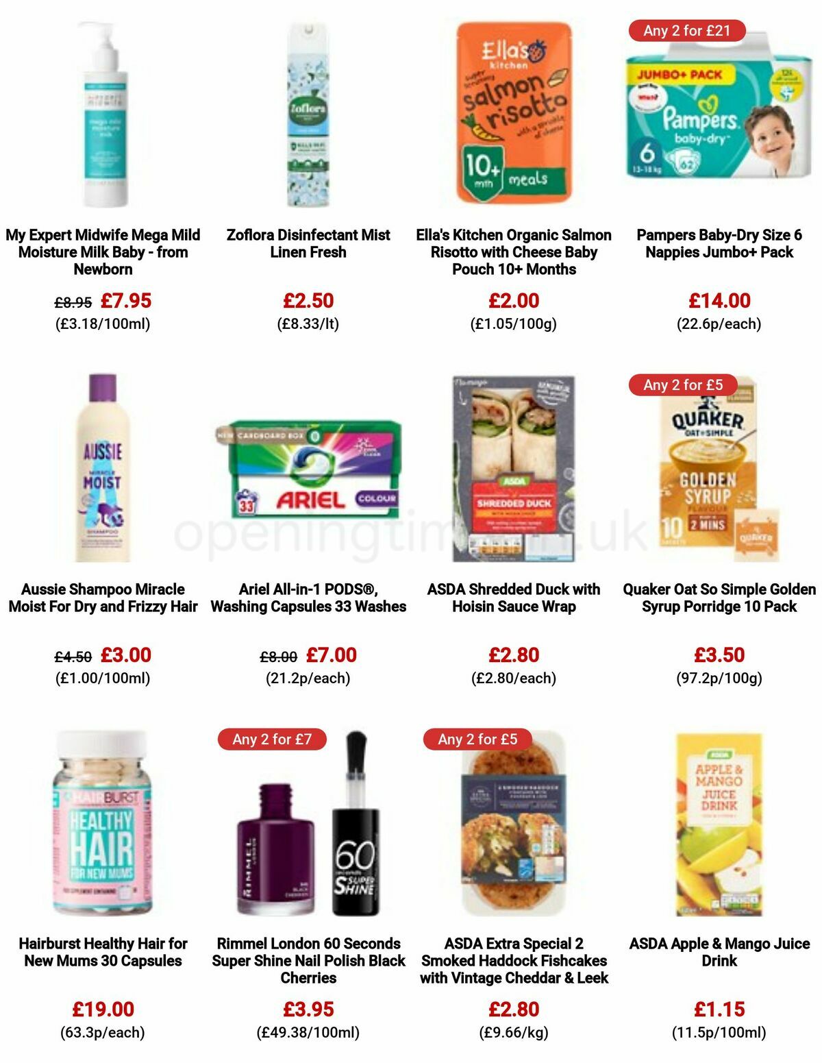 ASDA Offers from 9 June